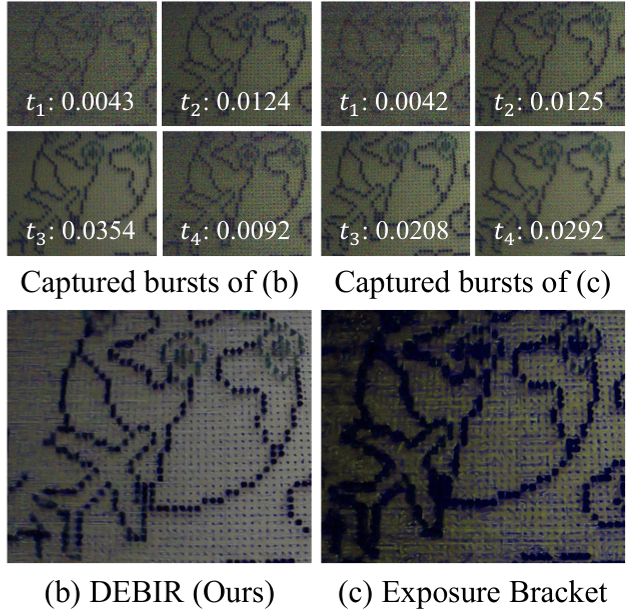 Dynamic Exposure Burst Image Restoration